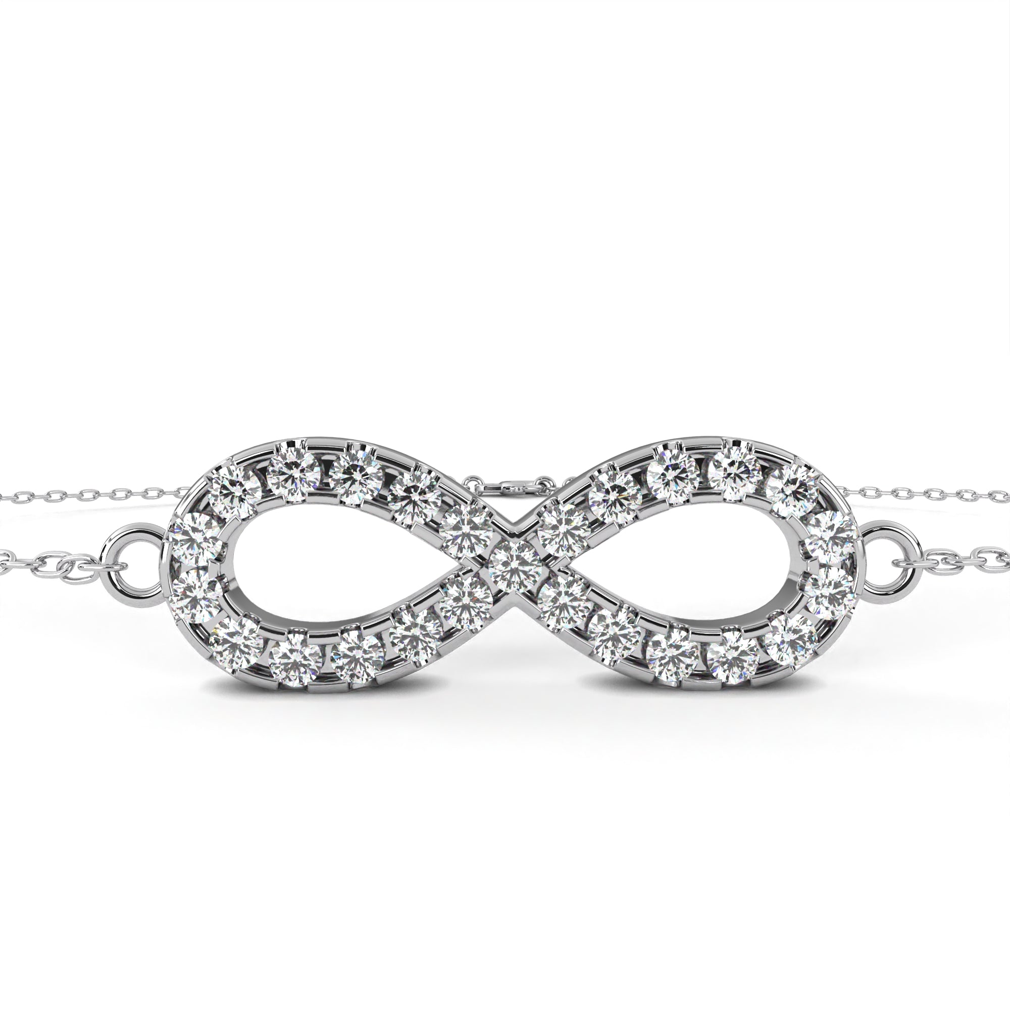Infinity Diamond Bracelet