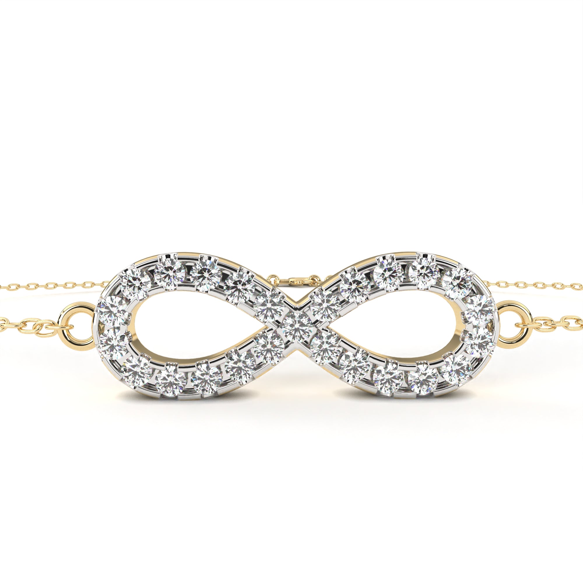 Infinity Diamond Bracelet