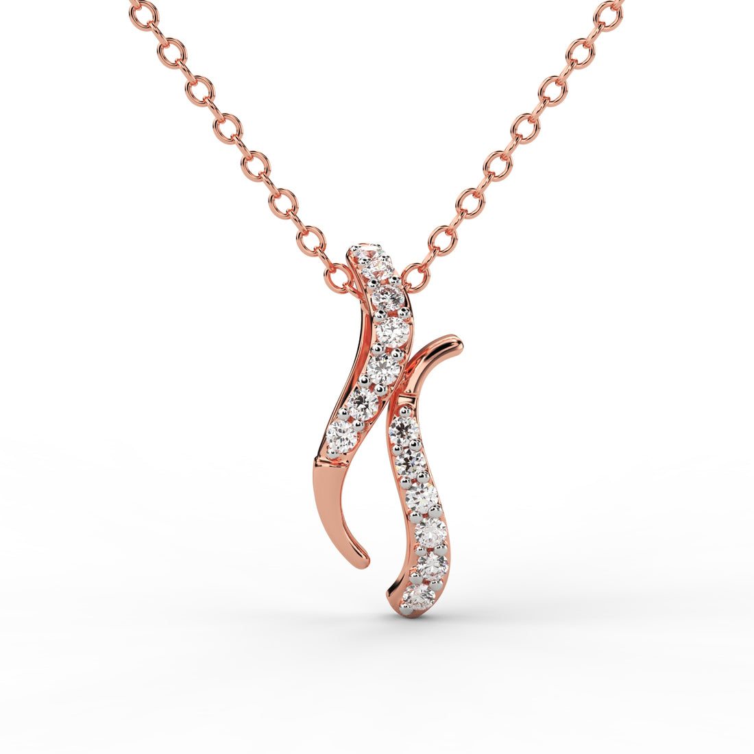 Ethereal Grace Diamond Pendant