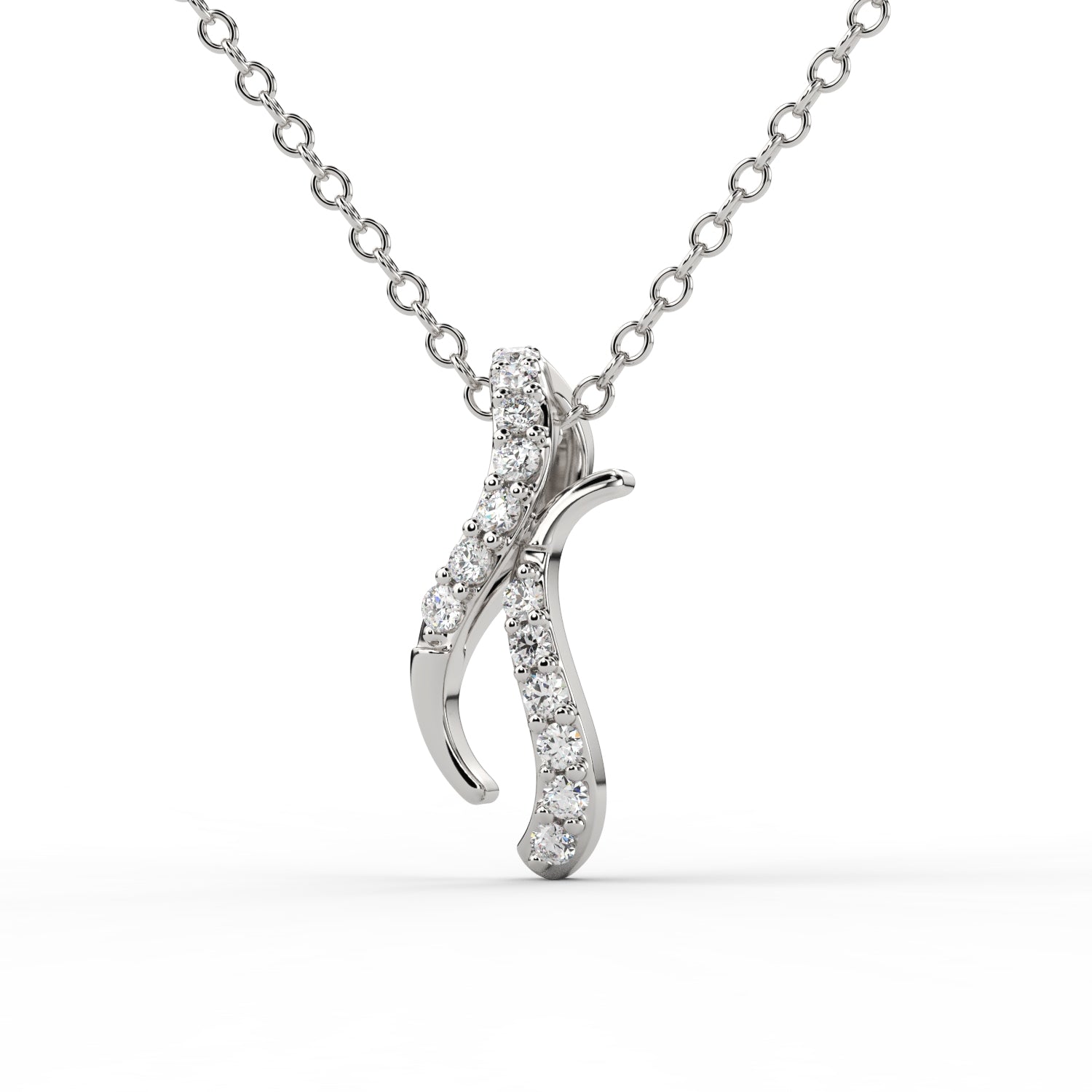 Ethereal Grace Diamond Pendant