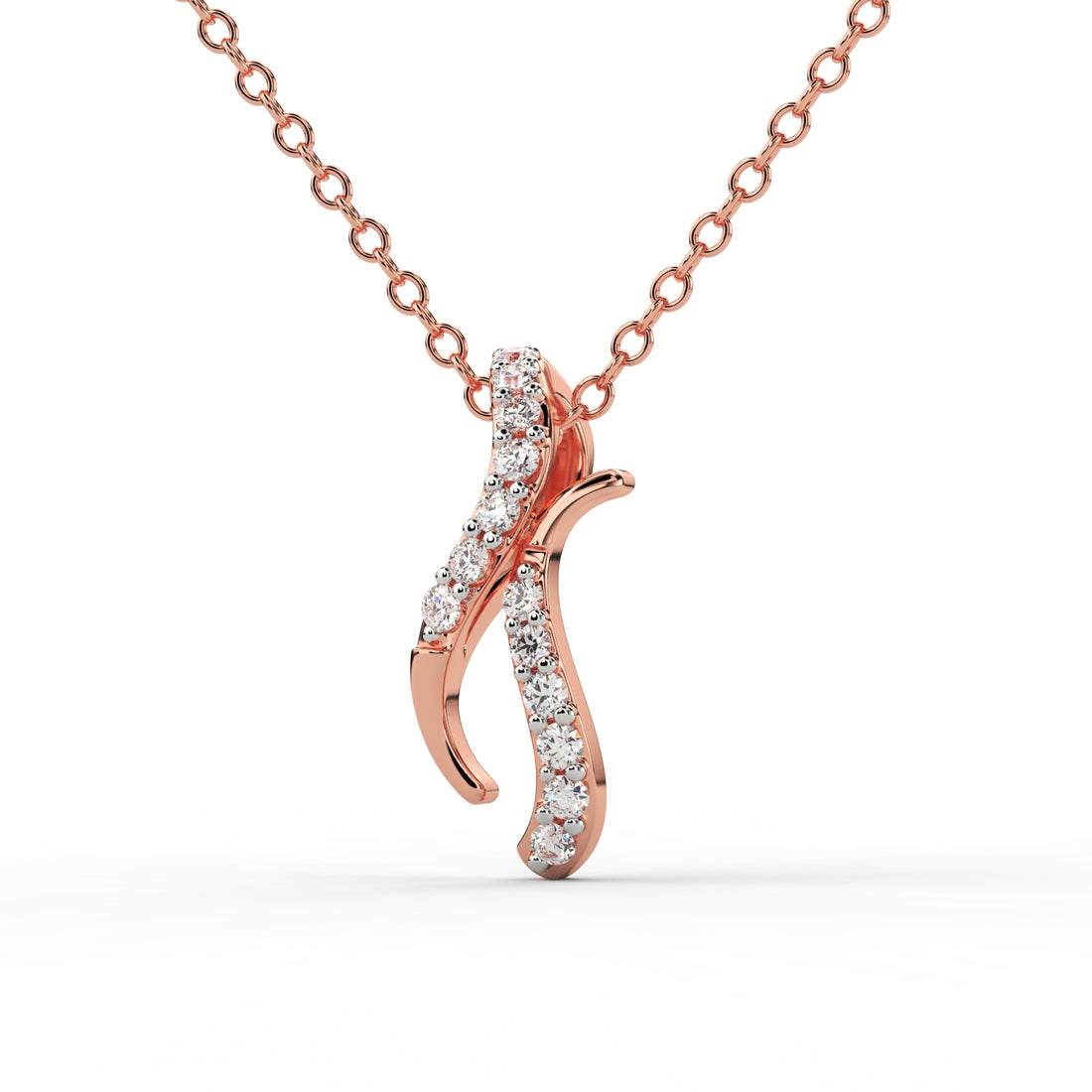 Ethereal Grace Diamond Pendant