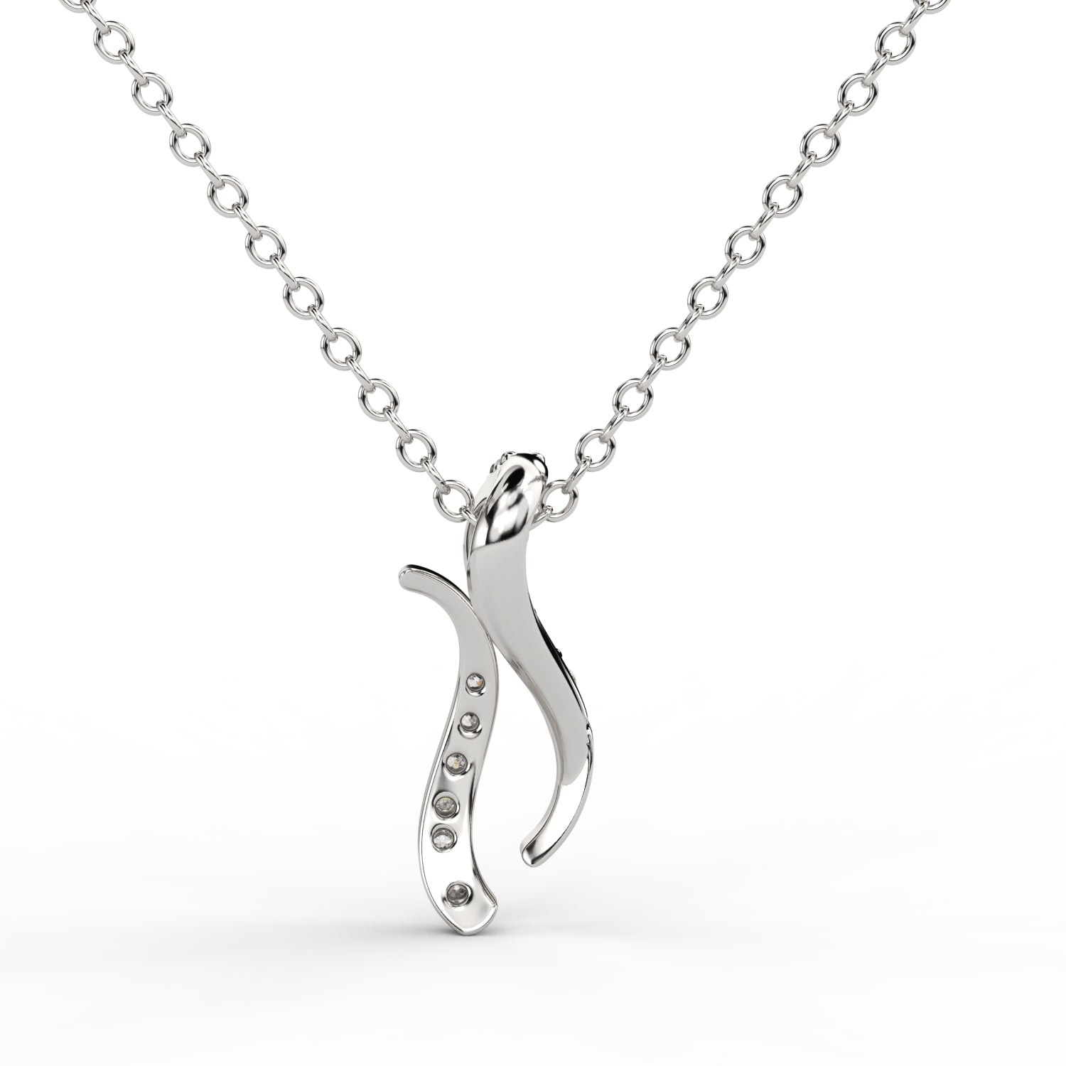 Ethereal Grace Diamond Pendant