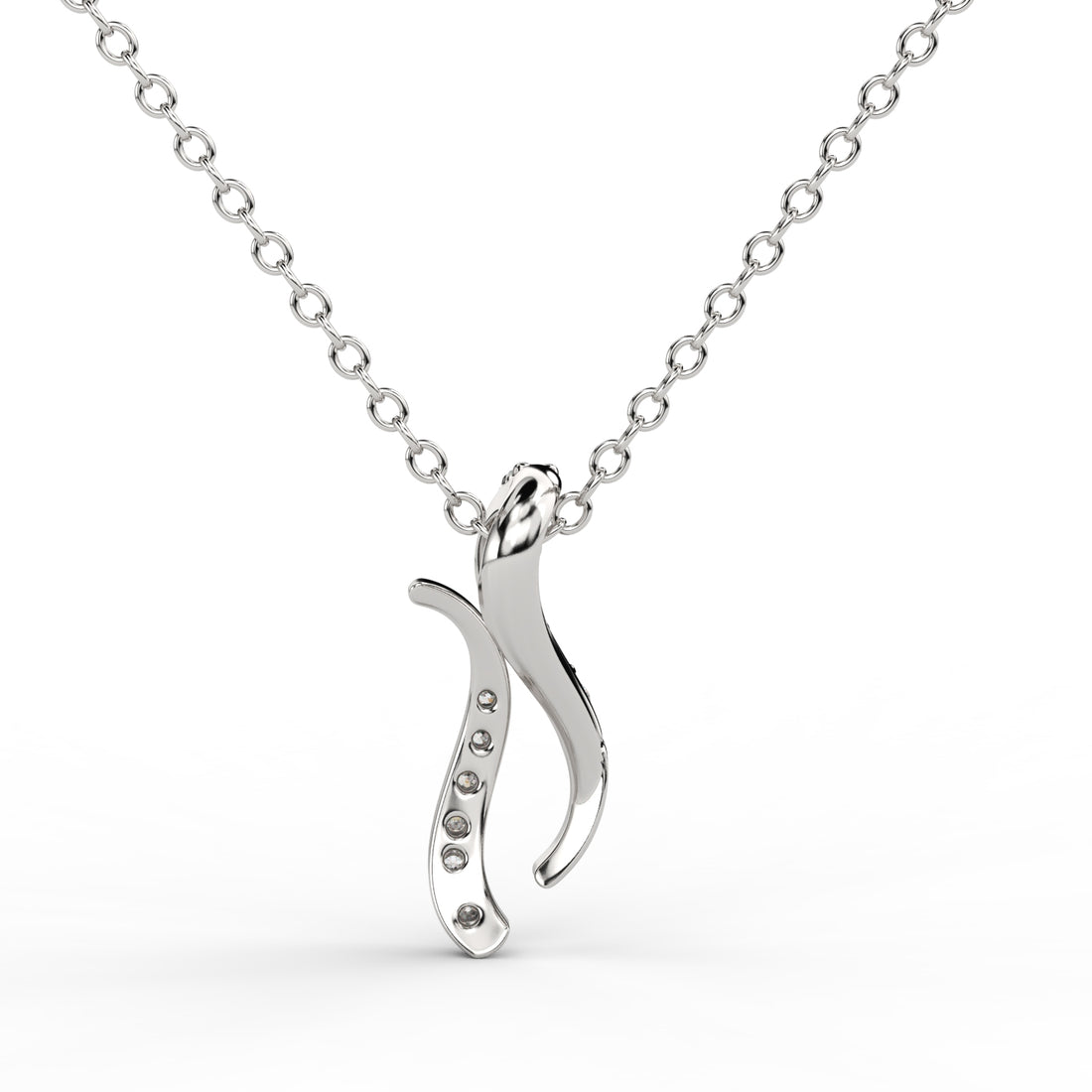 Ethereal Grace Diamond Pendant