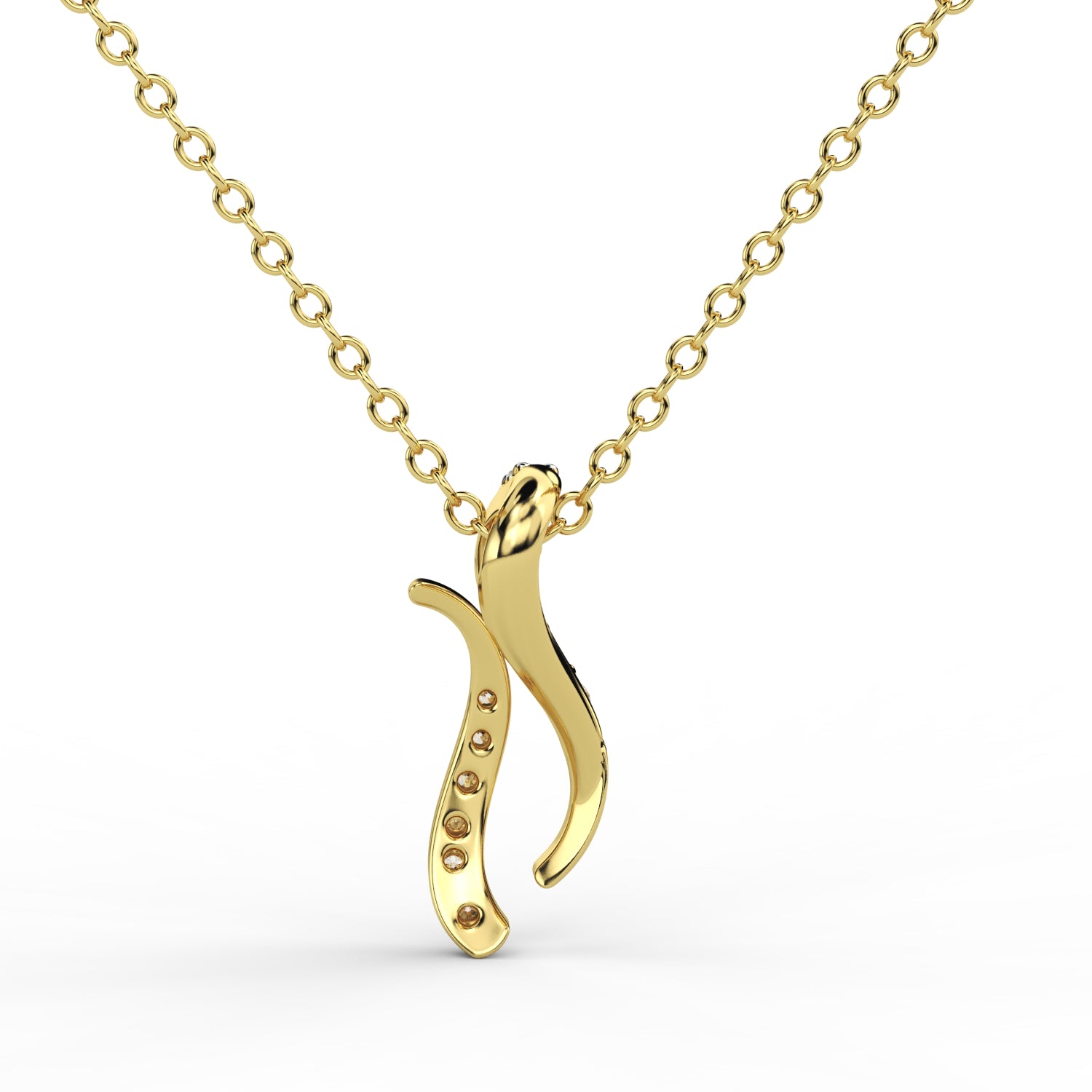 Ethereal Grace Diamond Pendant