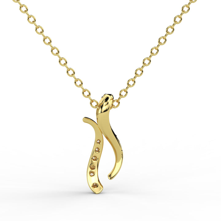 Ethereal Grace Diamond Pendant