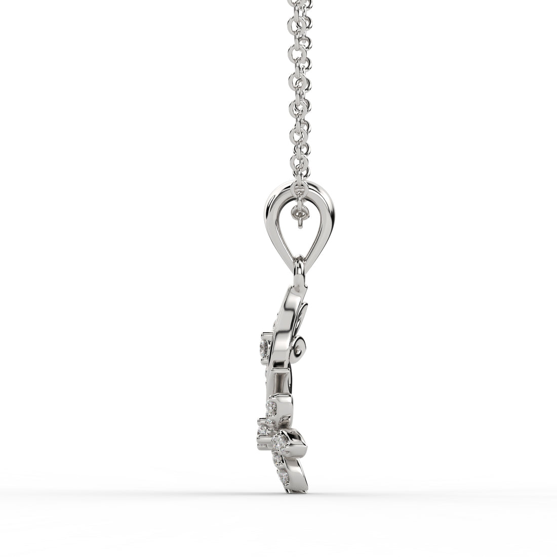Blossom Elegance Diamond Pendant