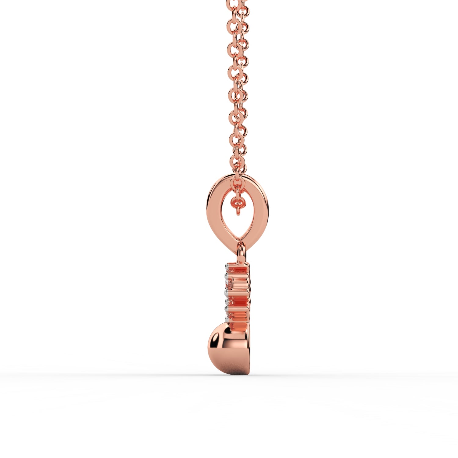 Elegant Cross Diamond Pendant